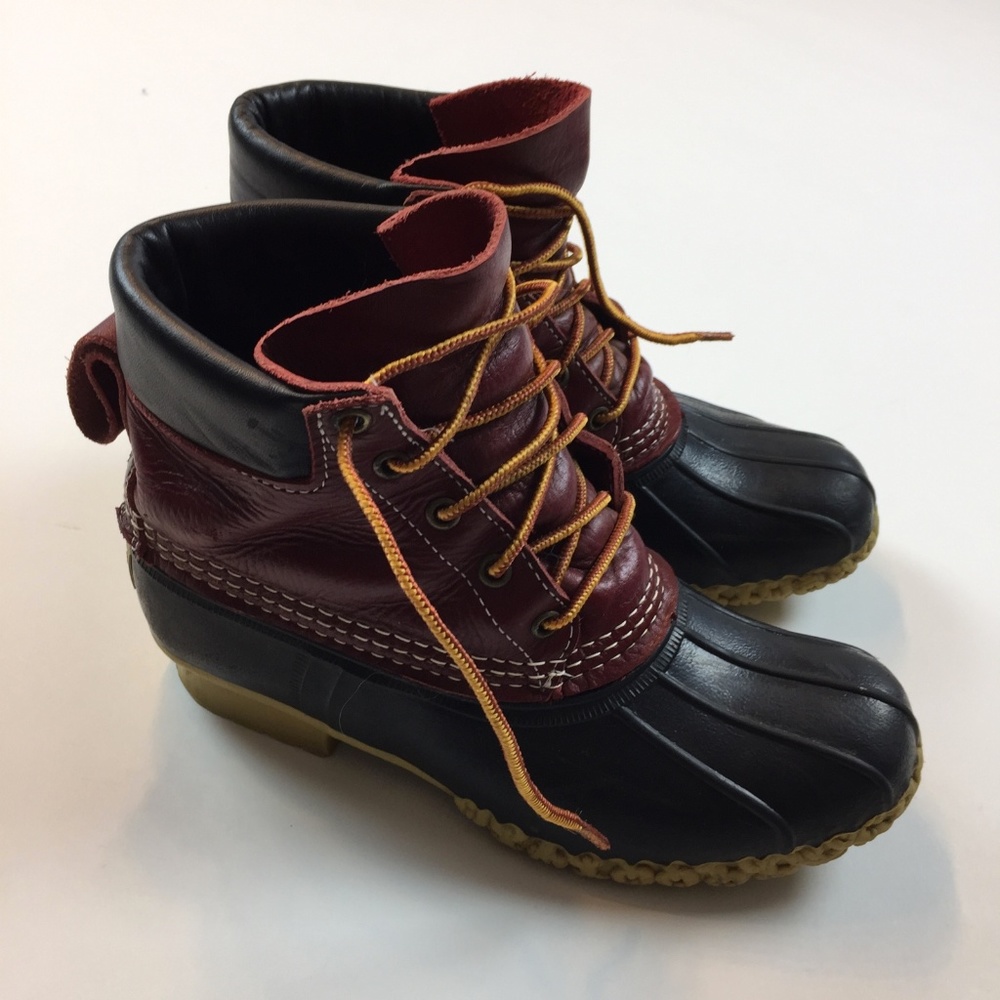 Small Batch LL bean Women's Duck Boots 8M 503046